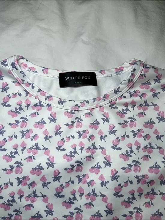 White Fox Boutique Floral Shirt & Shorts Set - Picture 4 of 12